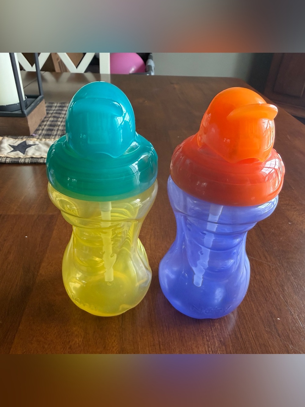 Set of 2 Nuby Flip it Up Cup